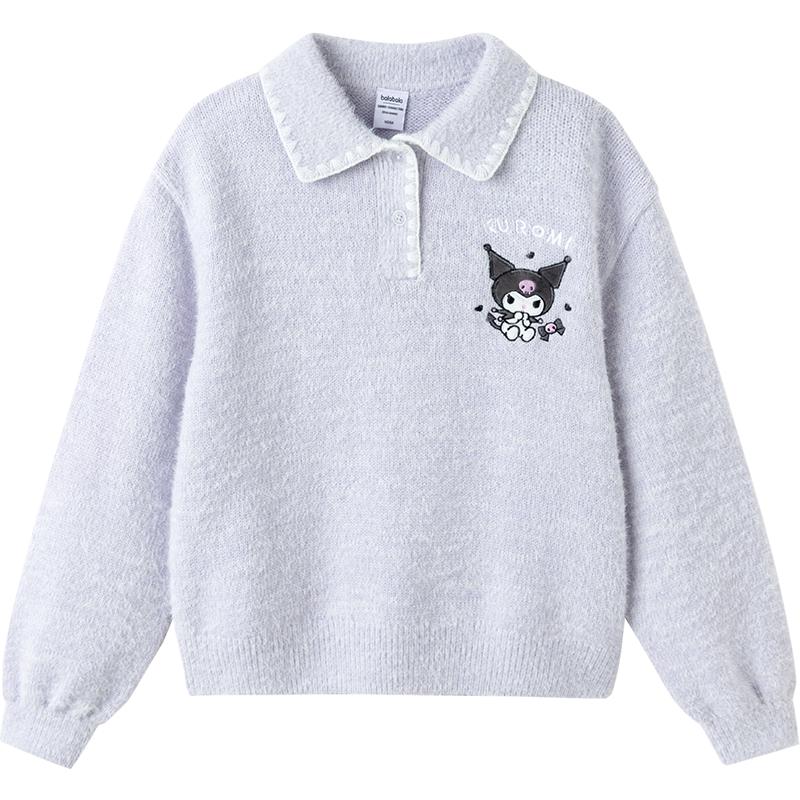 Balabala Girls' Hello Kitty Cartoon Sweater