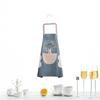 Waterproof Oil-Proof Kitchen Apron With Hand Towel, Stylish Couple Design Home Cooking Baking