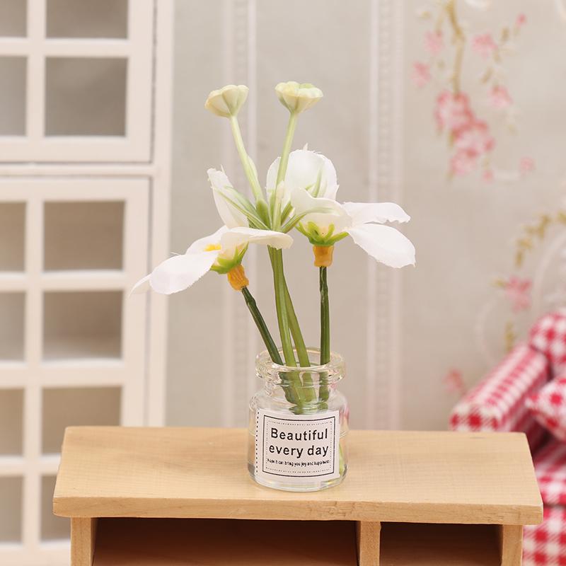 

1/12 Кукольный домик Симуляция Ваза Лотос Растения В горшках Модель Кукла Дом Миниатюра Цветочный Декор Игрушка Микро Ландшафт Садовые Растения Орнамент as the picture