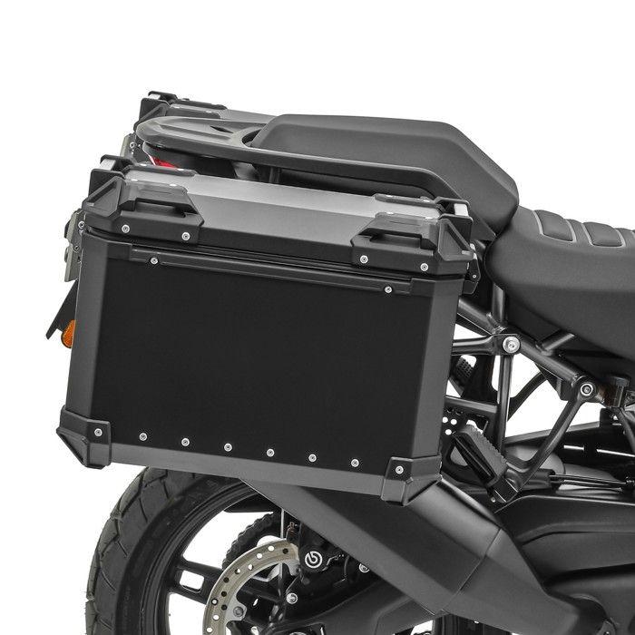 Side Cases - Harley‑Davidson Pan America 1250 (2021-2025) - Asymmetrical 30/38 L - Waterproof 2 Mm Aluminium - Dedicated Mounts