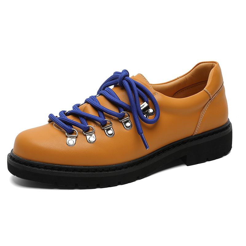 Trendy men's leather shoes and personalized styles Office leisure party Outdoor street High quality Derby shoes Daily