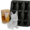3D Silicone Animal Shape Ice Tray Milk Tea Beverage Ice Mold Whiskey Ice Box Fun Cute Novelty Animal Shape Ice Grid Ice Hockey