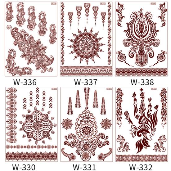 Waterproof Lace Geometric Tattoo Sticker Party Choker Temporary Body Art Decal