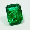 Colombian Green Emerald Natural Emerald Cut Certified Loose Gemstone