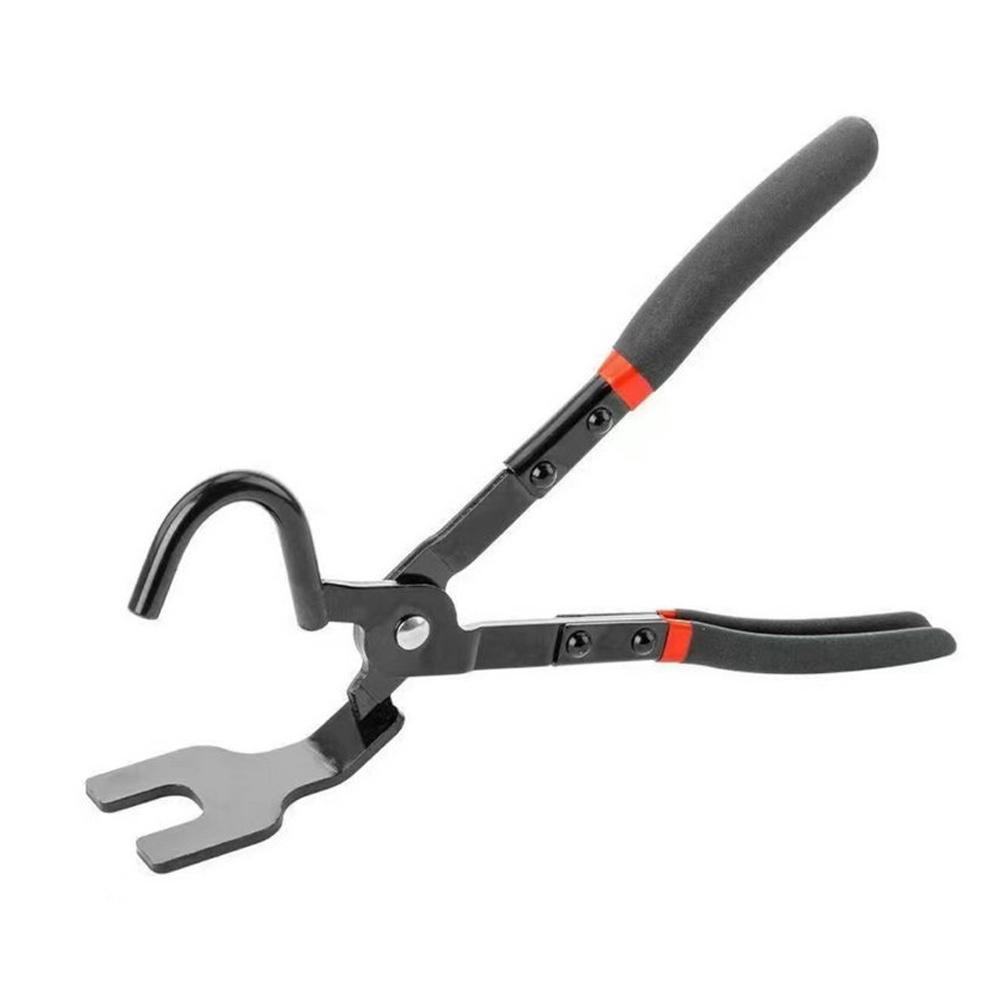 

Щипцы для подвешивания выхлопных газов автомобиля. Щипцы для снятия кронштейна. Нескользящий отдельный резиновый кронштейн. Инструмент для удаления вешалки.