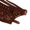 Portabottiglie medievale in vetro PU pelle retrò costume cosplay prop marsupio da cintura per Rinascimento