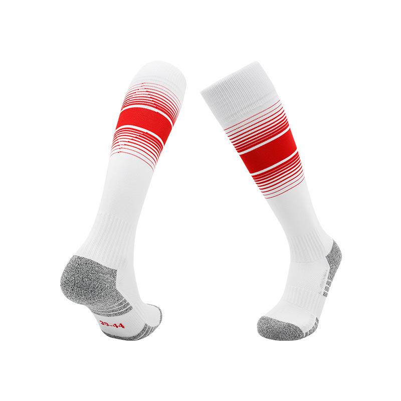 Antibacterial Towel Bottom Football Socks Men'S Long Tube Thickened Sweat-Absorbing Professional Sports Children'S Training Non-Slip Socks