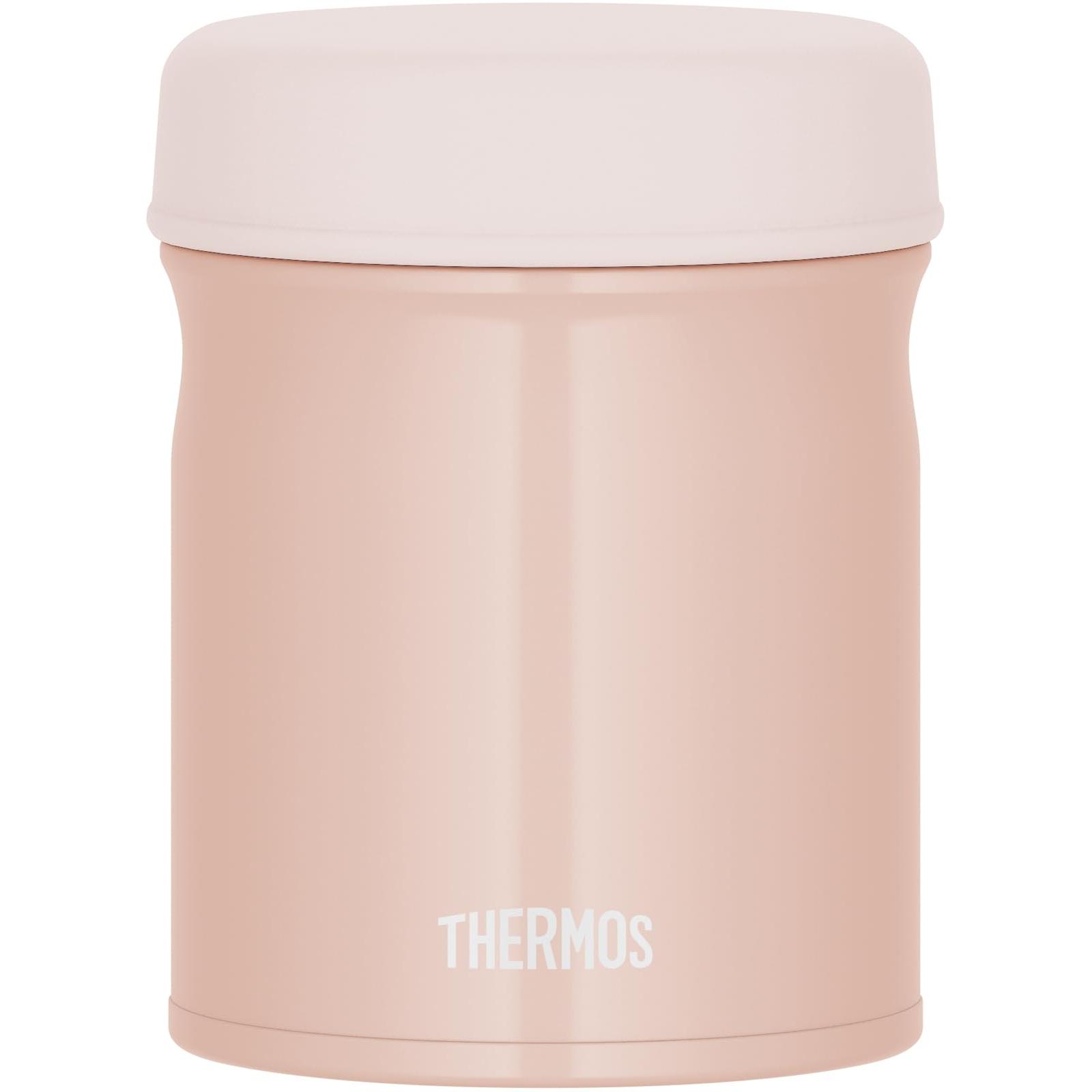 

Термос Вакуумный 300мл Банка для Супа - Все Части Безопасны для Посудомоечной Машины, Легко Моется, Сохраняет Горячим/Холодным розовый/бежевый