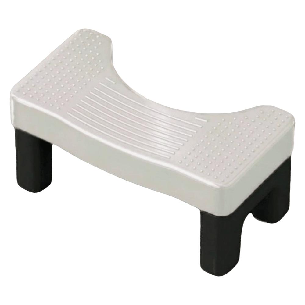 Sgabello Poggiapiedi Robusto per Bagno Sedia Poggiapiedi Antiscivolo Sgabello per WC Adulti