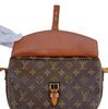 used LOUIS VUITTON Malletier Jeune Fille MM Monogram Shoulder Bag M51226 Rare 90s