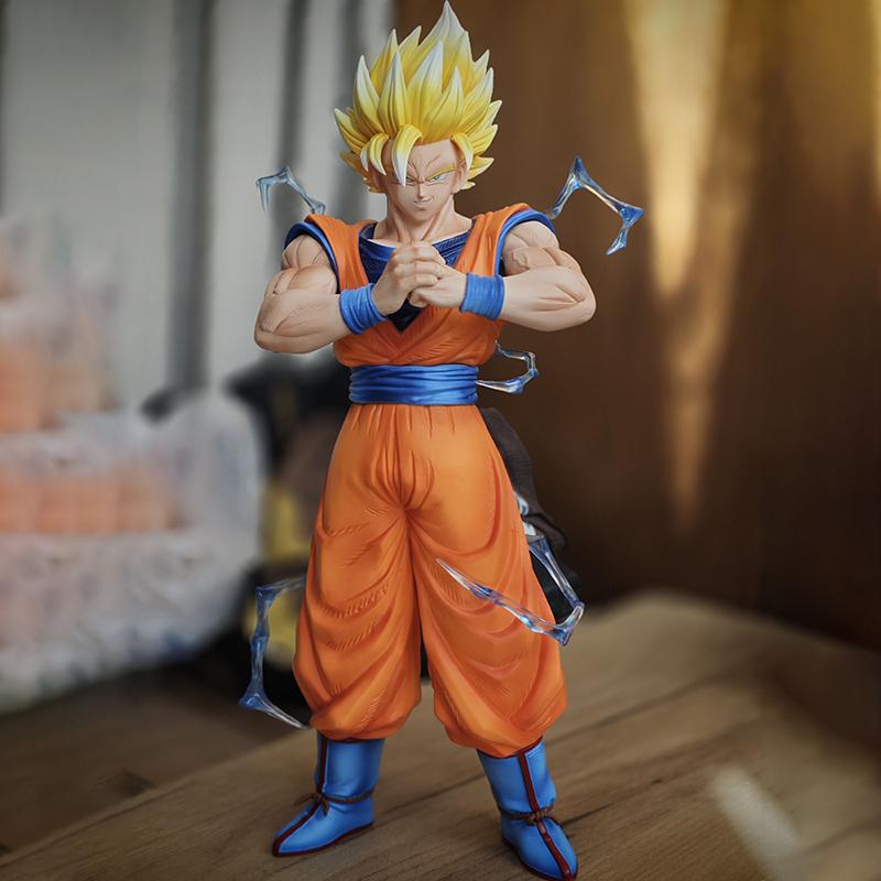 

31см Фигурки Сон Гоку Аниме Драконий Жемчуг Супер Сайян 2 Экшн Фигурка ПВХ Статуэтка Коллекционная Модель Кукла Украшение Игрушка Подарок