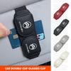 Car Sun Visor Glasses Clip Card Ticket Holder Stand Fastener For Citroen Grand Berlingo Jumper Celysee Xsara Picasso Aircross