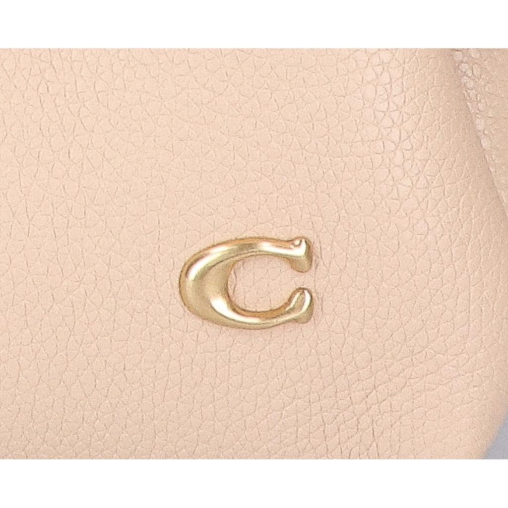 COACH [Excellent Condition] CM575 Lana Colorblock Leather 2-Way Shoulder Bag Handbag Beige x yellowUsed