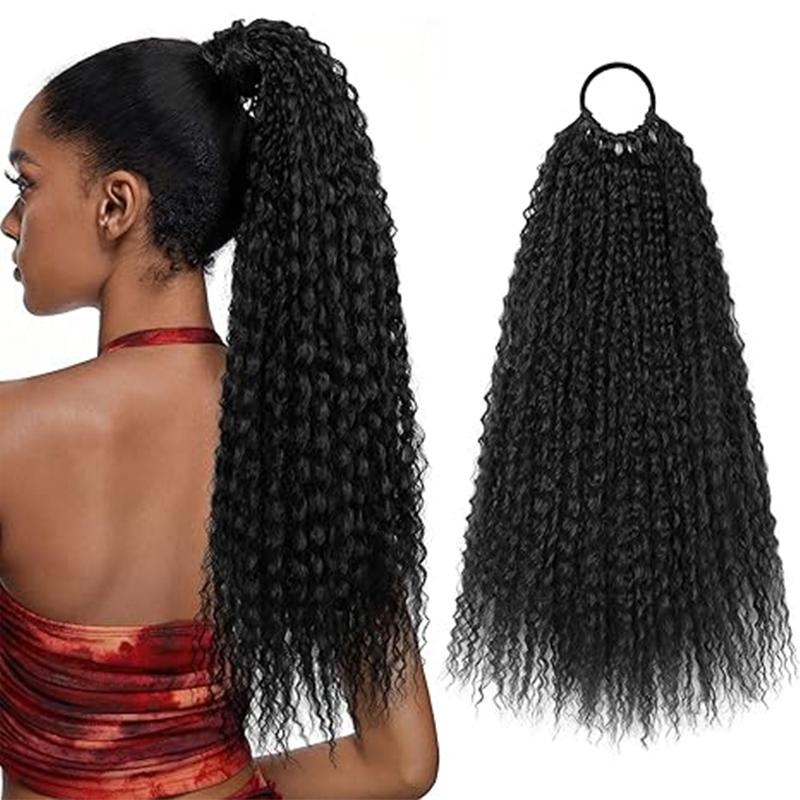 Ponytail Hair Extensions Are Lightweight Fluffy and Curly The Ponytail Is Naturally Soft and Synthetic Suitable for All Girls