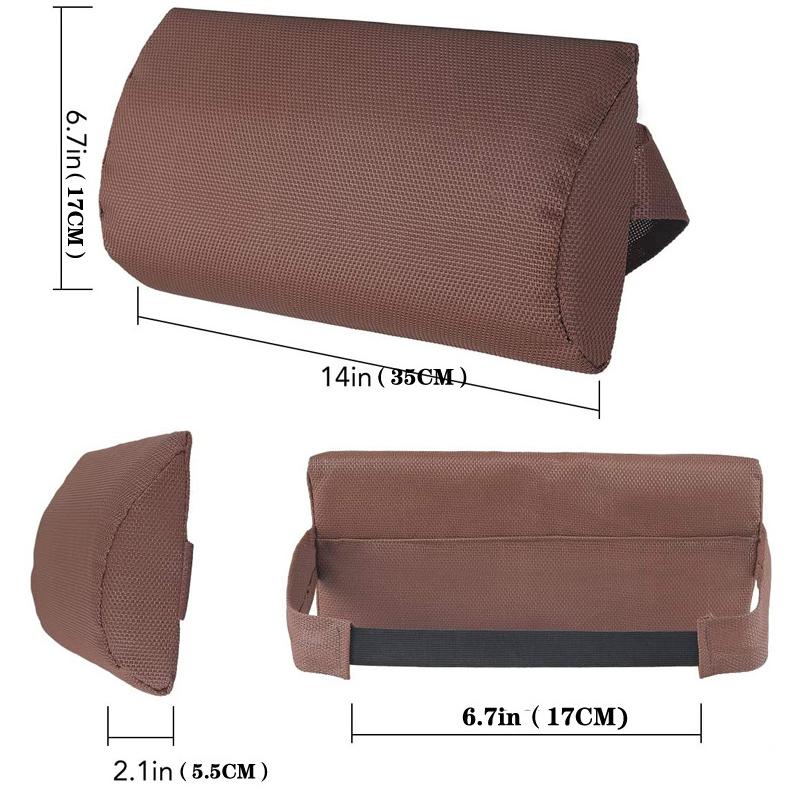 Koltuk Baş Desteği Plaj Katlanır Sandalyeler Teslin Ped Yastık Bahçe Arka Bahçe Piknik Şezlong Baş Sırt Desteği Yastık Ayarlanabilir