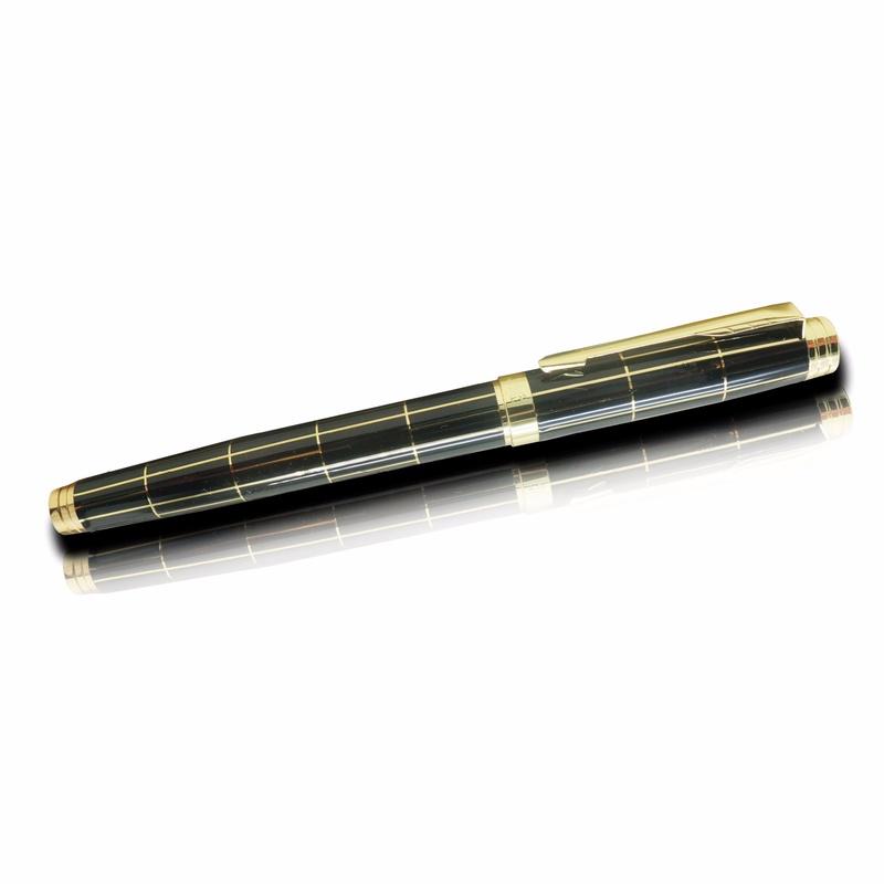1pc High Quality Fountain Pen Full Metal Golden Clip Luxury Pens Stationery Office School Supplies