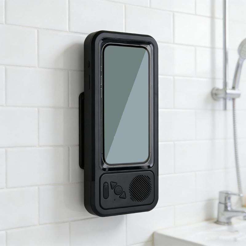 IPX4 Evaluated Bathroom Wireless Speaker With Long Permanent Power And Undistorted Sound For Relaxing Showers