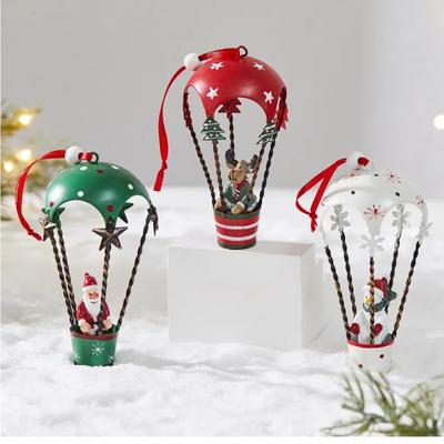 New Christmas Wrought Iron Decorative Cabin Mailbox Indoor And Outdoor Decorations, Bar, Shopping Mall Window  Ornaments