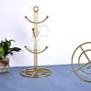 Tree-shaped Coffee Cup Storage Rack Kitchen Household Metal Rack Bracket Hanging Creative Kitchen Accessories Storage Rack