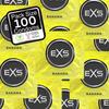 Banana Flavored Condoms 54mm X100 - EXS - Flavored Condoms