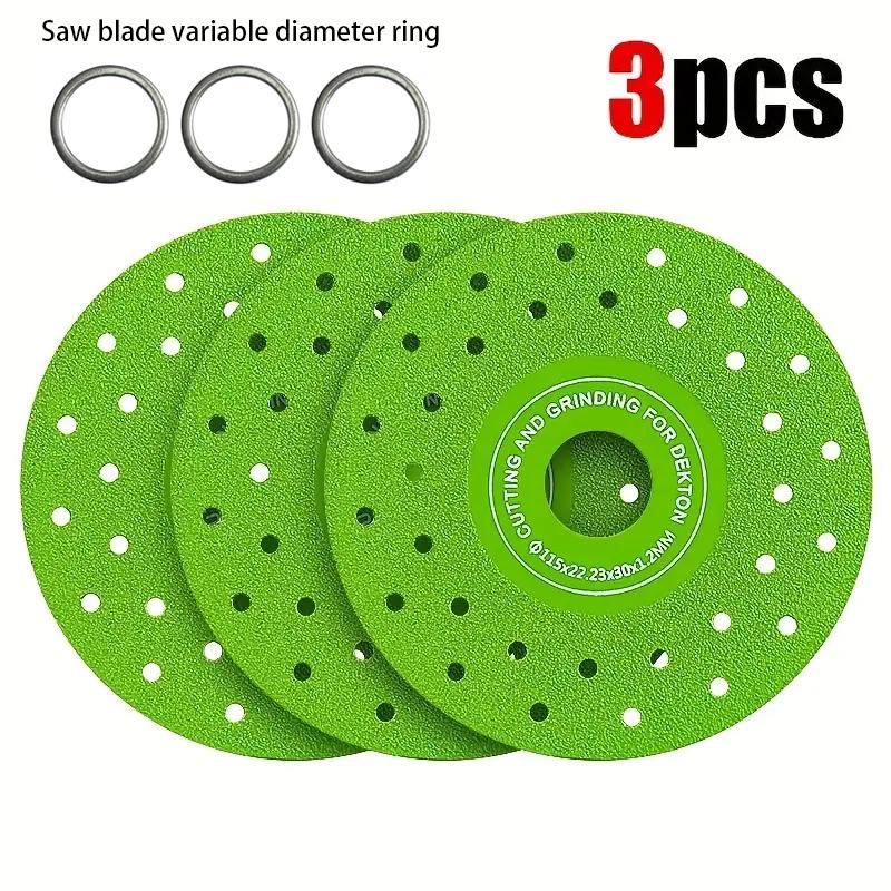 

3/5/10PCS 4.5-inch porous rock panel saw blade, tile trimming and grinding, diamond casting, used for rock panels, marble, tiles