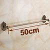 . (24",60cm)Single Towel Bar/Towel Holder,Solid Aluminium,Antique Brass Finish,Wall Mounted Bathroom accessories
