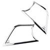 For Toyota Innova 2016 - 2025 Front Fog Light Sticker Fog Lamp Frame Cover Trim 2Pcs Decoration Stickers Car Styling Accessories