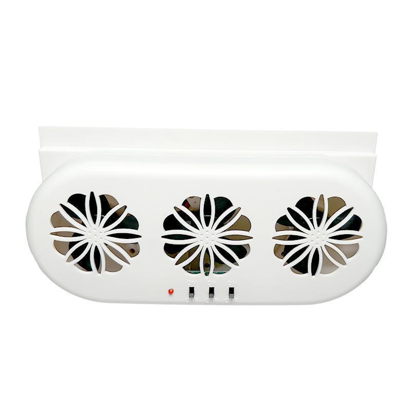 

1 шт. Автомобильный вентилятор на солнечных батареях, термостат для установки на транспортное средство, вытяжной вентилятор для циркуляции воздуха, дымоудаление USB белый