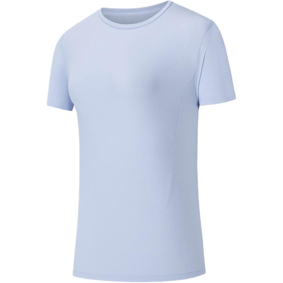

Anta Champion All-Weather Series Solid Color Simple Versatile Casual Short Sleeve T-Shirt Women tops 162620108-5 S