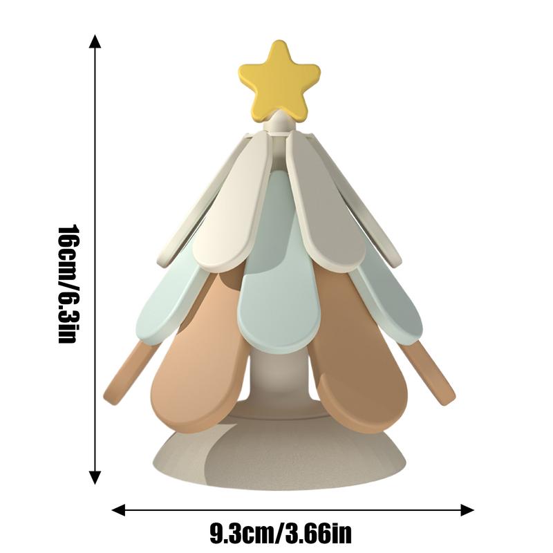 Multifunctional Silicone Mat Insulation Mat Christmas Tree Insulation Mat with Suction Cup Kitchen Cooking Gadgets