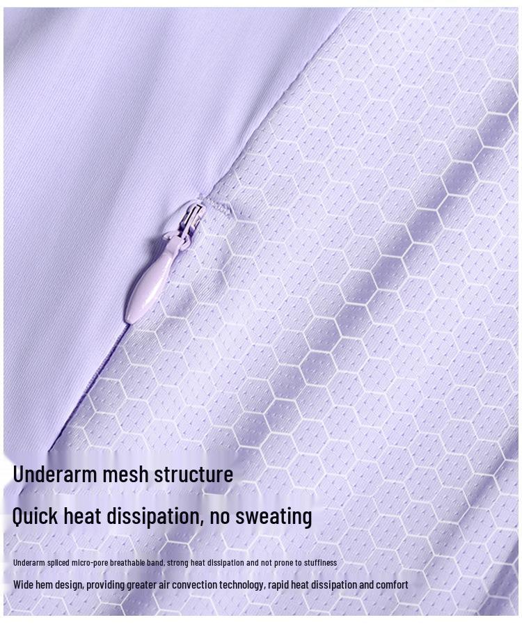 Women's Plus Size UV Protection Ice Silk Summer Jacket - 200 Jin Chubby MM Style