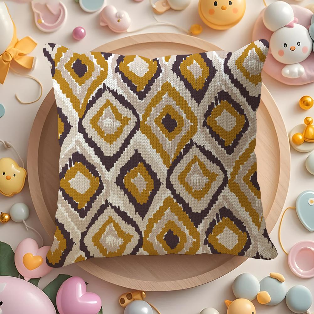 Bohemian Pattern Pillow Case Pattern Printed Pillowcase For Living Room Sofa Cushion Cover  Bedroom Decor