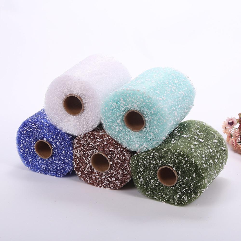 Gauze Snowflake Packing Paper Handmade Snow Point Yarn Net New Flower Paper