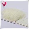 Ostrich Hair Cloth Edge Dress Dress Accessories Skirt Feather Trim With 10-15Cm Tassel