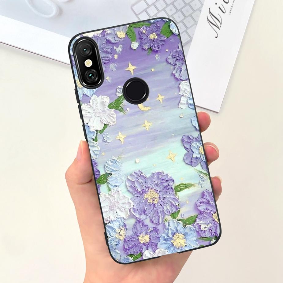 For Xiaomi Redmi 6 Pro Case Cute Dinosaur Cartoon Cover Soft Silicone Phone Case For Xiaomi Redmi Note 6 Pro Note6 Fundas Bumper