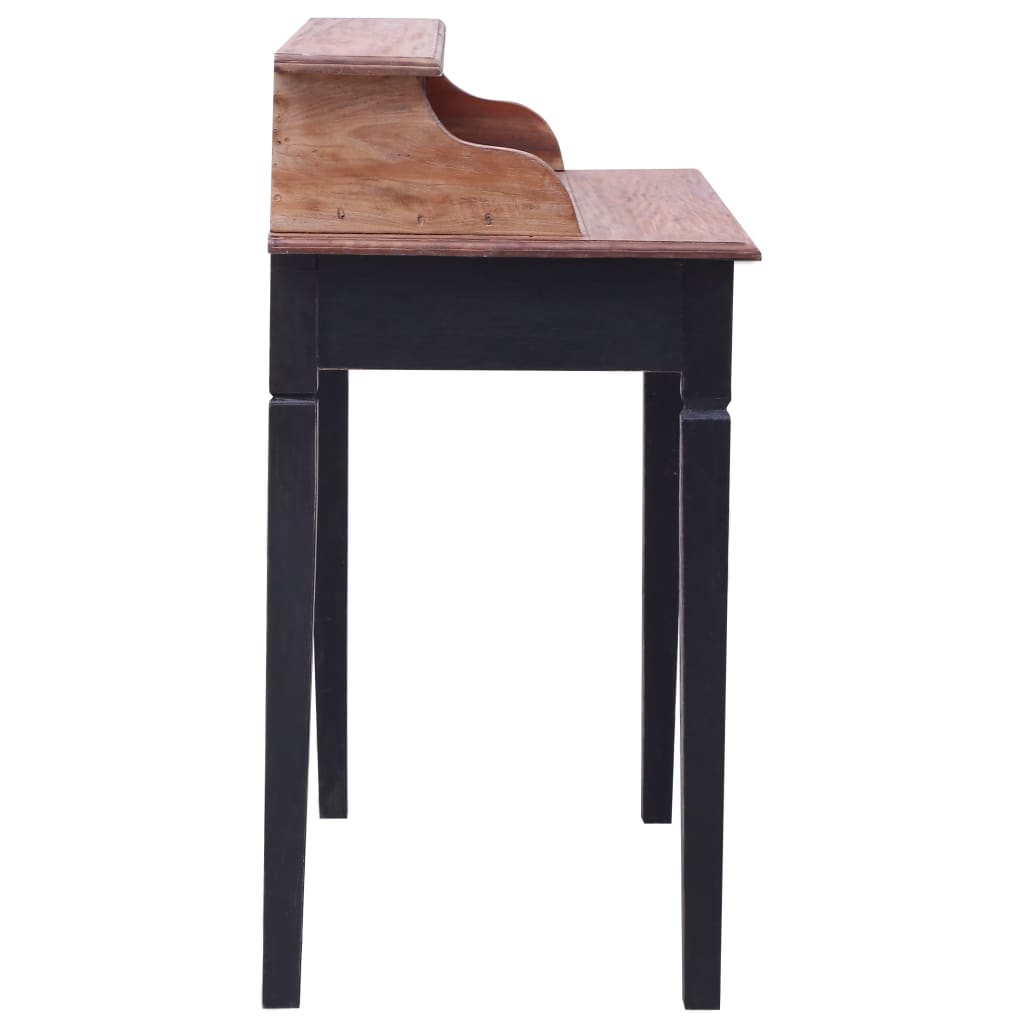 Desk with Drawers, 90X50X101 Cm, Solid Reclaimed Wood