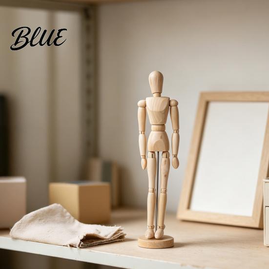 Wooden Figure Model Artists Manikin Jointed Mannequin