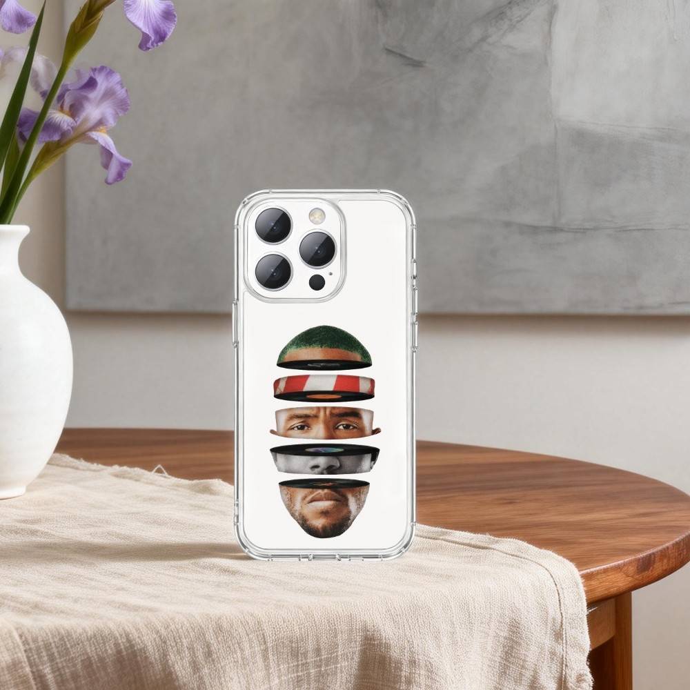 F-Frank-K Ocean-N B-Blonde Phone Case For iPhone17p,16,15,14,13Pro Max,us,Soft Silicone Transparent Cover iPhone17promax