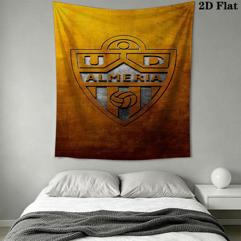 Almería LOGO Wall Hanging Printed Fabric Blanket Decorative Tapestries for Bedroom Living Room Home Decor