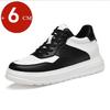 Plus Size 6CM 8CM Genuine Leather Height Increasing Elevator Shoes Height Increase Shoes Taller Insole Men Sneakers Casual Shoes