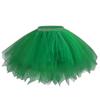 Women Mesh Tulle Skirt Princess Elastic Skirt Adult Short Tutu Dancing Skirt