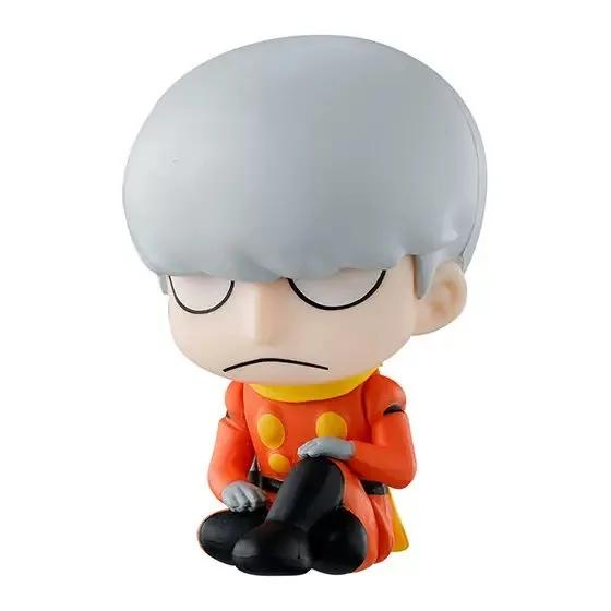 Genuine Gacha Scale Model Cyborg 009 Shimamura Joe Ivan Sitting and Waiting for The Character's Pose Action Figure Toys
