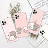 Cartoon Cute Cats TPU Silicone Case for IPhone 11 12 13 14 15 16 17 Pro Max Shockproof Clear Back Cover