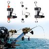 4 Stück Downrigger Release Clip Trolling Verstellbarer Schnurclip Starker Spannungs-Snap-Release-Clip für die Meeresfischerei