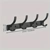 4 Hooks – zwart