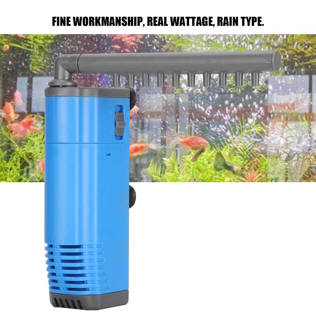 Aquarium Fish Rain Builtin Filtration Dropping Water Filter