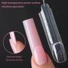 Sandwich Dual Nail Forms 240Pcs 15Size Extensions-Dual Forms Coffin Oval Almond Nail Forms Top Mold Bottom Mold Extensions