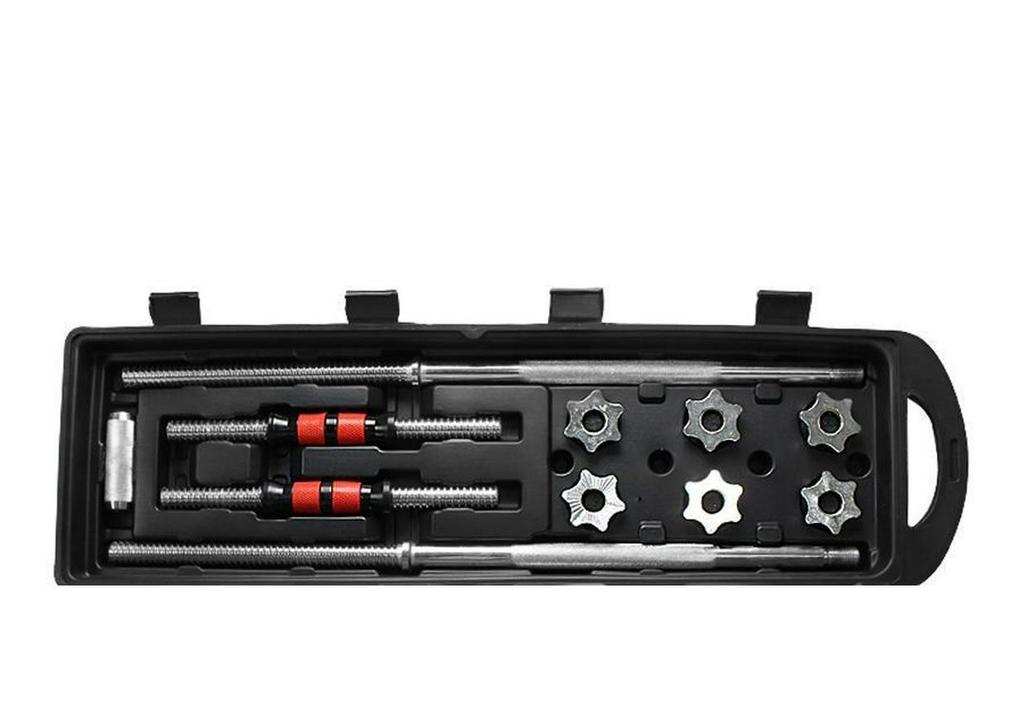 Men's Adjustable Electroplated Iron Dumbbell Set, 20kg/30kg