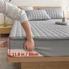 Waterproof Mattress Pad Protector Comfortable Fitted Sheet Thicked Quilted Fitted Bed Sheet Breathable Mattress Pad Topper Cover