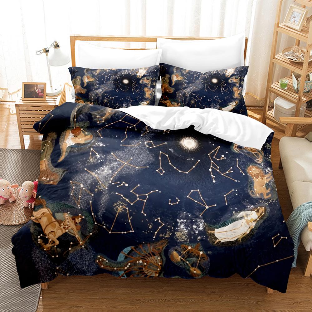 Artistic Pattern Bedding Set Single Twin Full Queen King Size Men/women Bed Set Aldult Kid Bedroom Duvetcover Sets 3D Anime 034